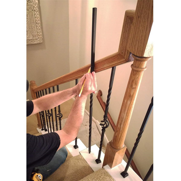 URKNO Iron Stair Railings (Contractor Pack Of 10) Wayfair